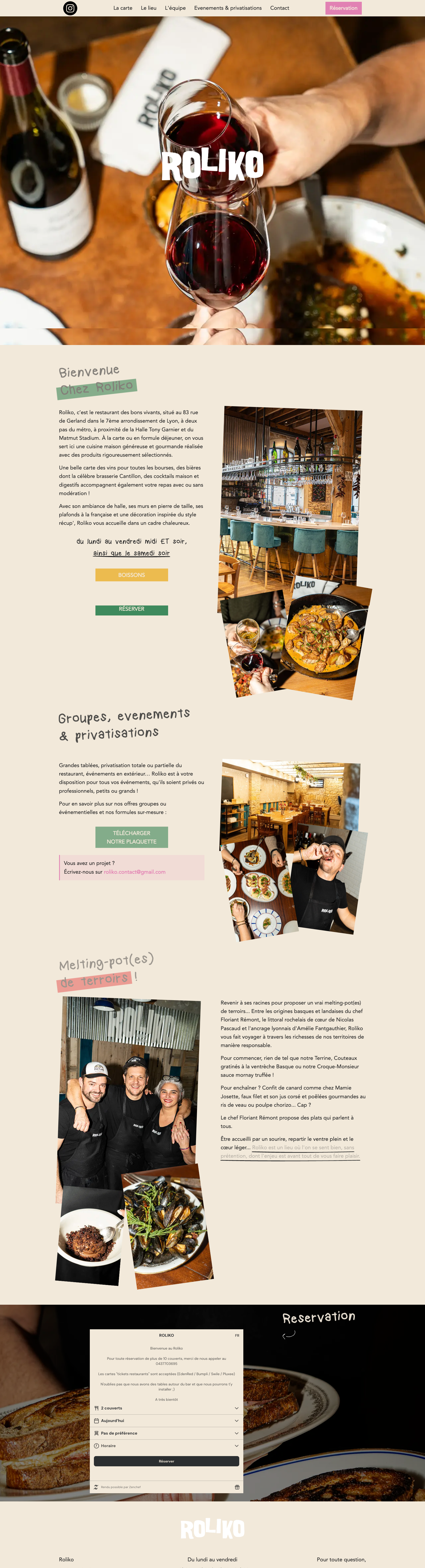 Capture d'écran — Roliko